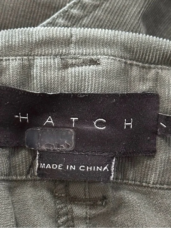 Hatch Olive Green Corduroy Overall Jumpsuit - Picture 4 of 6